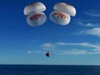 astronautes de la NASA reviennent sur Terre